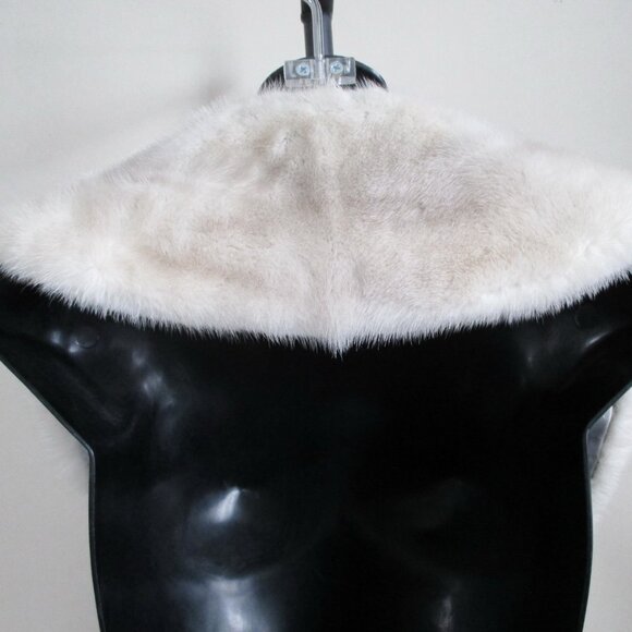 Pearl Mink Fur Collar - Picture 4 of 4